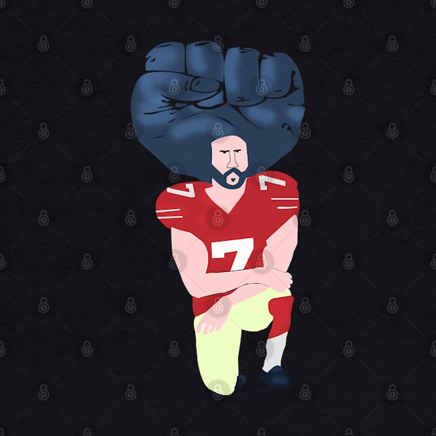 Colin Kaepernick T-Shirt by LaDaHa